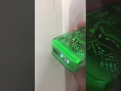 एलईडी 16एमएल ई लिक्विड ई सिगरेट डी65 के साथ 9000 पफ्स डिस्पोजेबल वेप